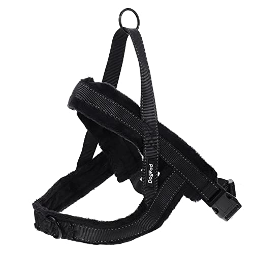 1 Stück Hundeleine, Korsett, Seil, Hundeleine, Hundegeschirr für kleine Hunde, Gürtelleine zum Gassigehen, Haustierbedarf, Service-Hundeweste (Schwarz S) von EUTYRG