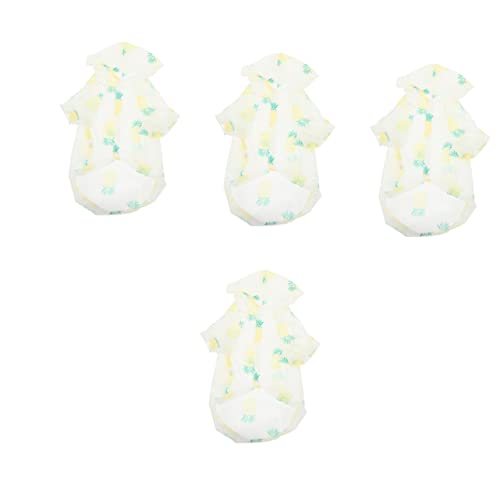 2 Stück Sonnenschutzkleidung für Haustiere, atmungsaktive Hundekleidung, Sommerkleidung für Hunde, Haustierbedarf, Sonnen-Hoodie für Hunde, Sommerbekleidung für Haustiere (Ax4 Stück, Lx4 Stück) 2 Stück Sonnenschutzkleidung für Haustiere, atmungsaktive Hundekleidung, Sommerkleidung für Hunde, Haustierbedarf, Sonnen-Hoodie für Hunde, Sommerbekleidung für Haustiere (Ax4 Stück, Lx4 Stück) von EUTYRG