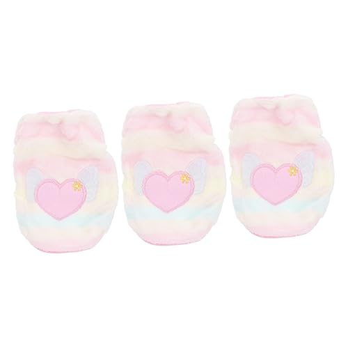 3-teiliges Welpenzubehör für Mädchen, Weste für Jungen, Welpen-Outfits für Jungen, Kostüme für Jungen, Pullover für Haustiere, Hunde-Outfits, Winterweste für Hunde (Rosa x 3 Stück, XS x 3 Stück) 3-teiliges Welpenzubehör für Mädchen, Weste für Jungen, Welpen-Outfits für Jungen, Kostüme für Jungen, Pullover für Haustiere, Hunde-Outfits, Winterweste für Hunde (Rosa x 3 Stück, XS x 3 Stück) von EUTYRG