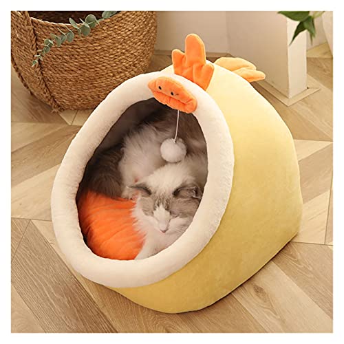 EUTYRG Haustierunterlage für Hunde und Katzen, süßes Katzenbett, warmer Haustierkorb, gemütliches Kätzchen-Liegekissen, Katzenhauszelt, sehr weiche kleine Hundematte, B EUTYRG Haustierunterlage für Hunde und Katzen, süßes Katzenbett, warmer Haustierkorb, gemütliches Kätzchen-Liegekissen, Katzenhauszelt, sehr weiche kleine Hundematte, B von EUTYRG