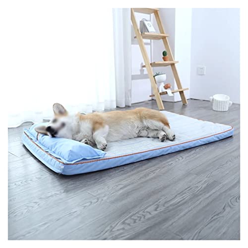 EUTYRG Hundebett mit quadratischem Kissen – Gemütlicher Sommerrückzugsort für große Hunde und Katzen EUTYRG Hundebett mit quadratischem Kissen – Gemütlicher Sommerrückzugsort für große Hunde und Katzen von EUTYRG