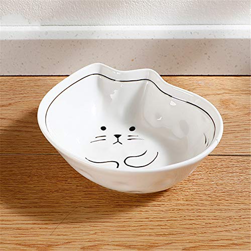 EUYIMOMO futternapf Katze,Keramik Kätzchen Pet Bowl, Dosenfutter Katzenfutter Hundefutter Pet Bowl-Cat Bowl von EUYIMOMO