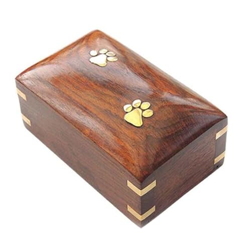 EUYueli Urne für Katzen, Haustiere, Hunde, Gedenkstätte, Holzbeständig, schönes Accessoire, kompakt, praktisch von EUYueli