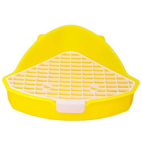 Pet Habitats Decor Töpfchentraining Katzentoilette Hamster Bettwäsche Box Käfig Ecktoilette Katzentoilette für kleine Haustiere Pet Habitats Decor Töpfchentraining Katzentoilette Hamster Bettwäsche Box Käfig Ecktoilette Katzentoilette für kleine Haustiere von EUYueli
