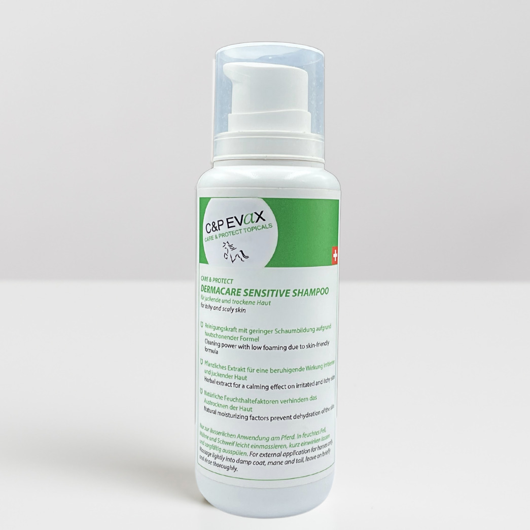 Evax DermaCare Sensitive Shampoo 200 ml Für sensible & strapazierte Pferdehaut von EVAX