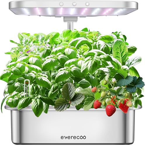 Hydrokultur-Anzuchtsystem-Set, Smart in Tür, Gartenarbeit, Schwarz Hydrokultur-Anzuchtsystem-Set, Smart in Tür, Gartenarbeit, Schwarz von EVERECOO