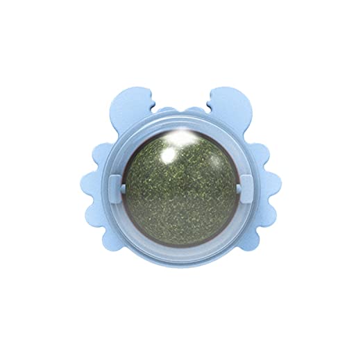 EVITASHOP Essbarer Spielzeugball mit Katzenminze, Farbe : BLAU EVITASHOP Essbarer Spielzeugball mit Katzenminze, Farbe : BLAU von EVITASHOP