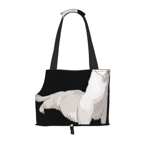 Bedruckte Haustier-Tragetasche, Reisetasche, Rucksack, Tragetasche, Schultertasche für U-Bahn/Einkaufen/Wandern/Reisen Bedruckte Haustier-Tragetasche, Reisetasche, Rucksack, Tragetasche, Schultertasche für U-Bahn/Einkaufen/Wandern/Reisen von EVIUS