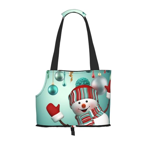 Christmas Day Decorate Portable Pet Carrier Bag - Stylish Dog Tote & Cat Travel Bag, Foldable Pet Handbag For Small Dogs, Cats, & Other Small Pets Christmas Day Decorate Portable Pet Carrier Bag - Stylish Dog Tote & Cat Travel Bag, Foldable Pet Handbag For Small Dogs, Cats, & Other Small Pets von EVIUS