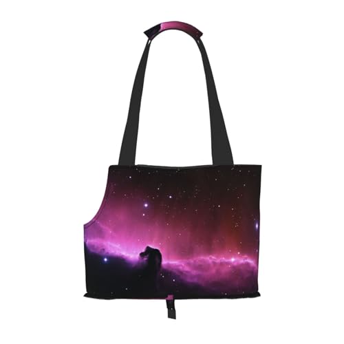 Dark Star Heavens Bedruckte Haustier-Tragetasche, Reisetasche, Rucksack, Tragetasche, Schultertasche für U-Bahn/Einkaufen/Wandern/Reisen Dark Star Heavens Bedruckte Haustier-Tragetasche, Reisetasche, Rucksack, Tragetasche, Schultertasche für U-Bahn/Einkaufen/Wandern/Reisen von EVIUS