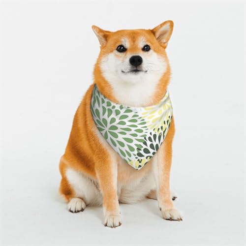 Hundehalstuch, Motiv: Blütenblätter, waschbar, Lätzchen, Schal, Haustier, Hund, Halstuch, klassisch, bedruckt, waschbar, Hundehandtuch, Schal für Hunde und Katzen Hundehalstuch, Motiv: Blütenblätter, waschbar, Lätzchen, Schal, Haustier, Hund, Halstuch, klassisch, bedruckt, waschbar, Hundehandtuch, Schal für Hunde und Katzen von EVIUS