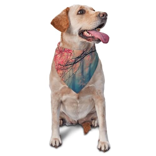 Modische Hundehalstücher – wendbares Dreieck-Lätzchen für mittelgroße bis große Hunde, leicht, verstellbare Haustier-Schals für den Innen- und Außenbereich Modische Hundehalstücher – wendbares Dreieck-Lätzchen für mittelgroße bis große Hunde, leicht, verstellbare Haustier-Schals für den Innen- und Außenbereich von EVIUS