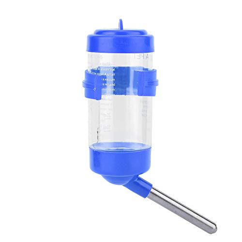 EVTSCAN Hamster-Wasserflasche, kein Tropfen Hamster-Wasserflasche Kleine Haustier-Wasserzufuhr für Igel(Blau) von EVTSCAN