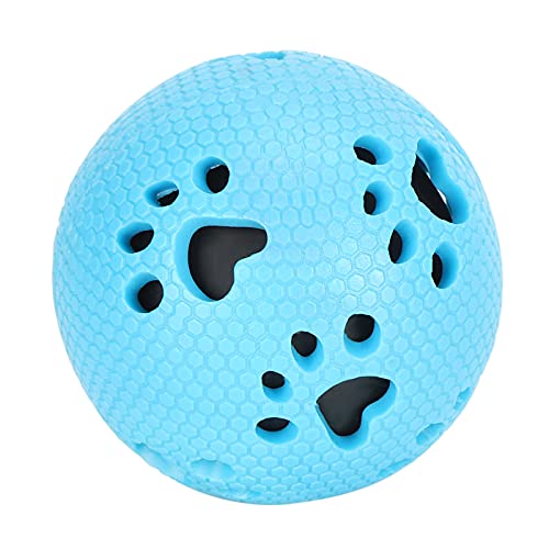 EVTSCAN Ungiftiger Outdoor-Waschbarer Ball Hund Sauber Kinderkrankheiten Kauspielzeug Stacheliger Heimtierbedarf(Blau) von EVTSCAN