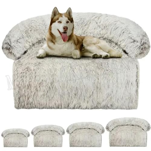 EVURU Großes Hundesofa, Haustierbett, Sofa, Haustier-Komfortbett, warm, waschbar, weiche Möbel, Schutzpolster, Katzendecke EVURU Großes Hundesofa, Haustierbett, Sofa, Haustier-Komfortbett, warm, waschbar, weiche Möbel, Schutzpolster, Katzendecke von EVURU