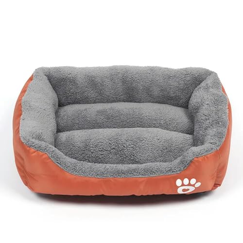 EVURU Großes quadratisches Nest S-3XL Haustier großes Hundebett für kleine mittelgroße Hunde Weiches Fleece-Nest Winter Warm Katzenhaus für Haustier EVURU Großes quadratisches Nest S-3XL Haustier großes Hundebett für kleine mittelgroße Hunde Weiches Fleece-Nest Winter Warm Katzenhaus für Haustier von EVURU