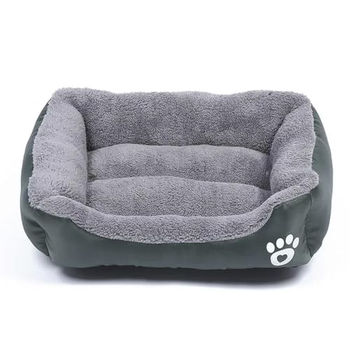 EVURU Großes quadratisches Nest S-3XL Haustier großes Hundebett für kleine mittelgroße Hunde Weiches Fleece-Nest Winter Warm Katzenhaus für Haustier EVURU Großes quadratisches Nest S-3XL Haustier großes Hundebett für kleine mittelgroße Hunde Weiches Fleece-Nest Winter Warm Katzenhaus für Haustier von EVURU