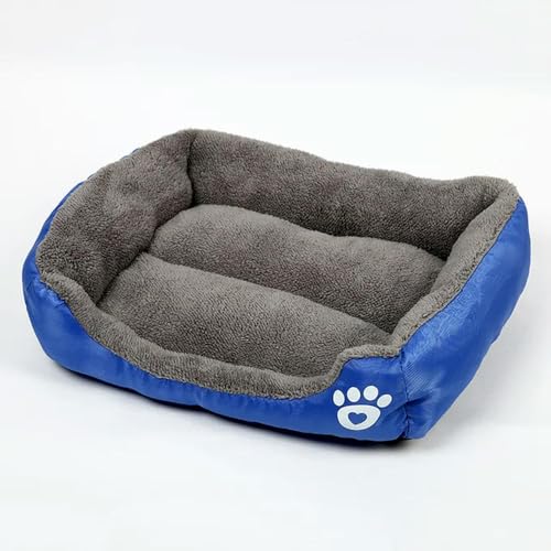 EVURU Großes quadratisches Nest S-3XL Haustier großes Hundebett für kleine mittelgroße Hunde Weiches Fleece-Nest Winter Warm Katzenhaus für Haustier EVURU Großes quadratisches Nest S-3XL Haustier großes Hundebett für kleine mittelgroße Hunde Weiches Fleece-Nest Winter Warm Katzenhaus für Haustier von EVURU