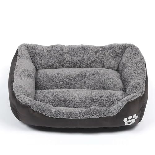 EVURU Großes quadratisches Nest S-3XL Haustier großes Hundebett für kleine mittelgroße Hunde Weiches Fleece-Nest Winter Warm Katzenhaus für Haustier EVURU Großes quadratisches Nest S-3XL Haustier großes Hundebett für kleine mittelgroße Hunde Weiches Fleece-Nest Winter Warm Katzenhaus für Haustier von EVURU