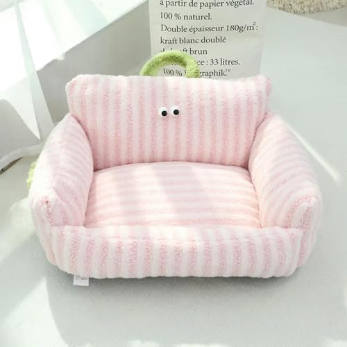 EVURU Haustier-Hundebett aus weichem Plüsch, Winter, Donut-Nest, Kuscheltiere, Welpenhütte, rundes Kissen, waschbar, warme Matte, Korb, Sofa, Hunde EVURU Haustier-Hundebett aus weichem Plüsch, Winter, Donut-Nest, Kuscheltiere, Welpenhütte, rundes Kissen, waschbar, warme Matte, Korb, Sofa, Hunde von EVURU