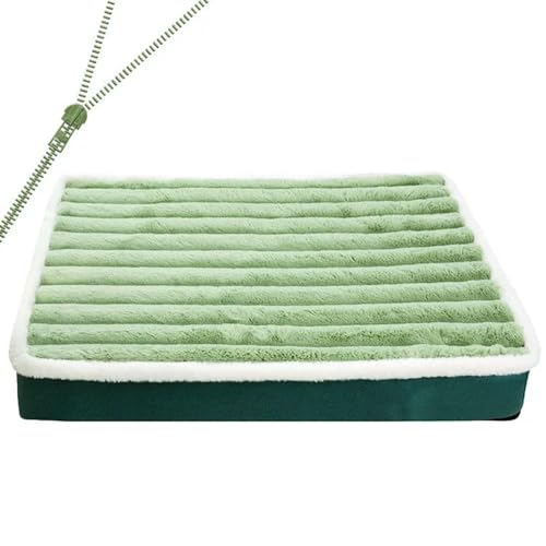 EVURU Hundebett-Matte mit Reißverschluss, abnehmbare Haustiermatratze für Hunde, waschbar, Hundematratze, Haustierkissen EVURU Hundebett-Matte mit Reißverschluss, abnehmbare Haustiermatratze für Hunde, waschbar, Hundematratze, Haustierkissen von EVURU