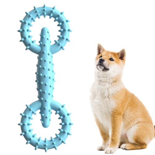 EWFAS Ziehspielzeug für Hunde, Kauspielzeug für Hunde | Langlebiges Hundespielzeug für Aggressive Kauer,Unzerstörbares Haustier-Ziehring-Spielzeug, interaktives Welpen-Kauspielzeug zur Linderung von von EWFAS