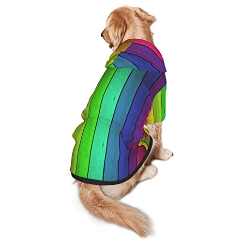 Haustier-Sweatshirt mit Kapuze, Holz, Größe M und L, für vier Jahreszeiten von EWMAR