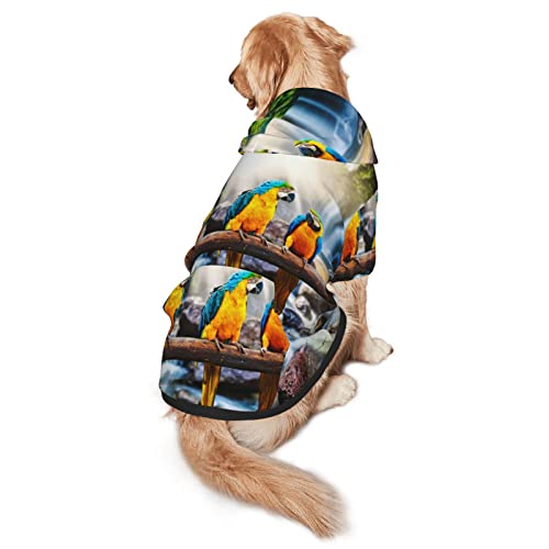 Haustier-Sweatshirt mit Kapuze, für 4 Jahreszeiten, Medium und Large von EWMAR