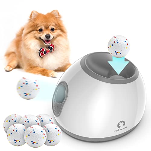 EWSNM Automatischer Hundeballwerfer für Hunde, interaktives Spielzeug, automatischer Tennisballwerfer für mittlere und kleine Hunde drinnen oder draußen - 01 EWSNM Automatischer Hundeballwerfer für Hunde, interaktives Spielzeug, automatischer Tennisballwerfer für mittlere und kleine Hunde drinnen oder draußen - 01 von EWSNM