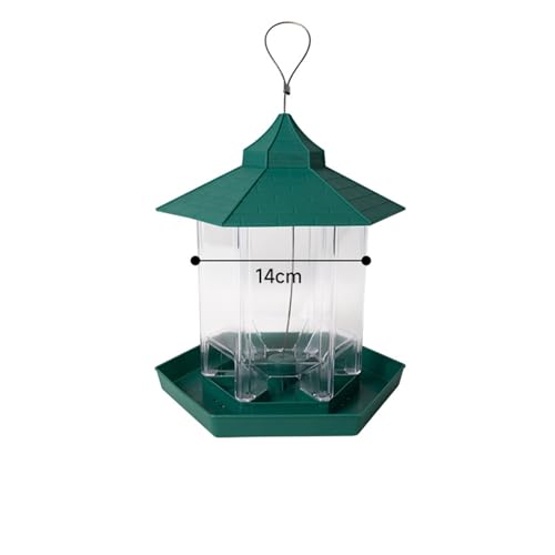Bird Water Dispenser, Parrot Water Dispenser, Feeding Device Suitable for Indoor and Outdoor Cages, pet Sparrows, Mountain Sparrows, and small Birds (Green) von EWUYKMC