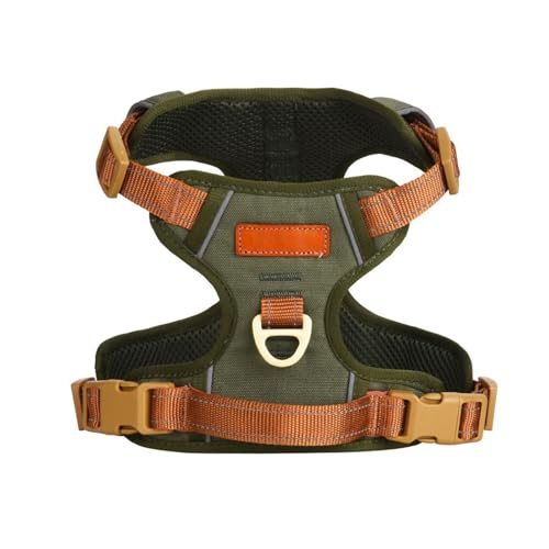 Cat Escape Safety Belt with Drawstring and partition, Reflective Strip Vest Chest Strap (Green M) von EWUYKMC