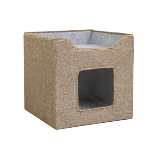 Cat Nest Double Layer Foldable Four Season Universal Scratch Column Sisal Bucket Scratch Column - Second Layer Yellow Cat Nest Double Layer Foldable Four Season Universal Scratch Column Sisal Bucket Scratch Column - Second Layer Yellow von EWUYKMC
