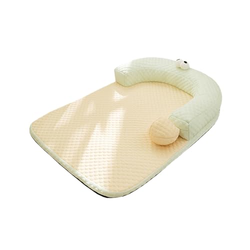 EWUYKMC Cool Feeling in Spring and Summer, iced Bean cat Bed Cushion, cat Sofa Cushion, Dog Bed pet Bed Cushion M:55 * 40cm von EWUYKMC