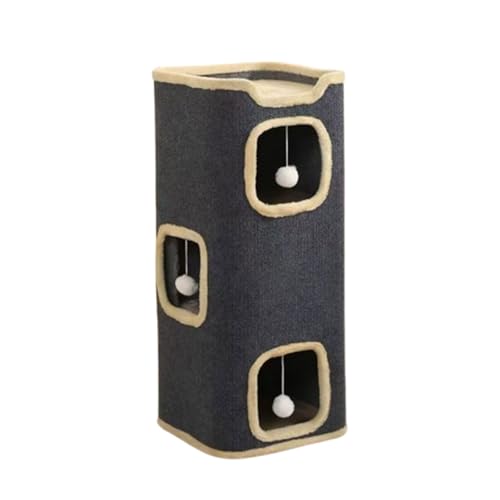 Fun Tree Hole Cat Villa Cat Scratch Board Multi Functional Cat Nest Scratch Column Sisal Bucket Scratch Column -Three Layers Fun Tree Hole Cat Villa Cat Scratch Board Multi Functional Cat Nest Scratch Column Sisal Bucket Scratch Column -Three Layers von EWUYKMC