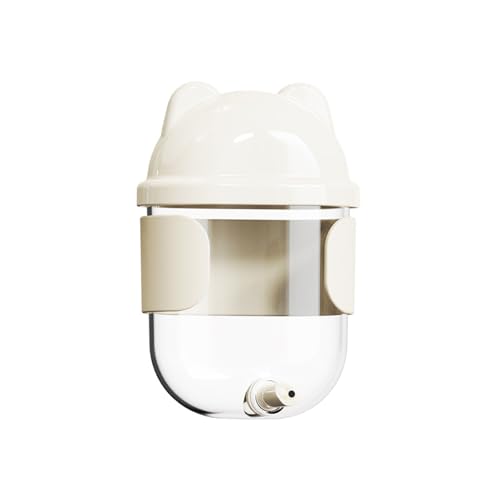 Parrot Bird Water Dispenser Automatic Feeding Needle Water Bottle Bird Hanging Feeding Device Anti Splash Water Dispenser Water Dispenser (White) von EWUYKMC