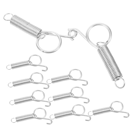 EXAOMBLE Vogel Feeder Festen Haken 10pcs Käfig Tür Feder Aufhänger Zubehör EXAOMBLE Vogel Feeder Festen Haken 10pcs Käfig Tür Feder Aufhänger Zubehör von EXAOMBLE