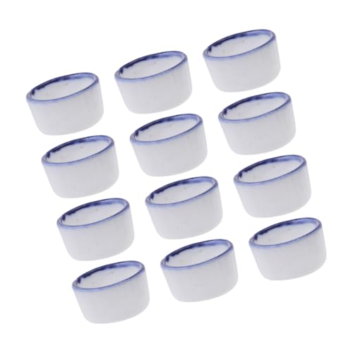 EXAOMBLE 12 Stück Spinnen Vogelbad Snack Flache Wasserschale Aufblasbare Dekoration Kleiner Blumentopf Blumeneimer Krabbelndes Haustier Wasserschale Eimer Blumeneimer von EXAOMBLE