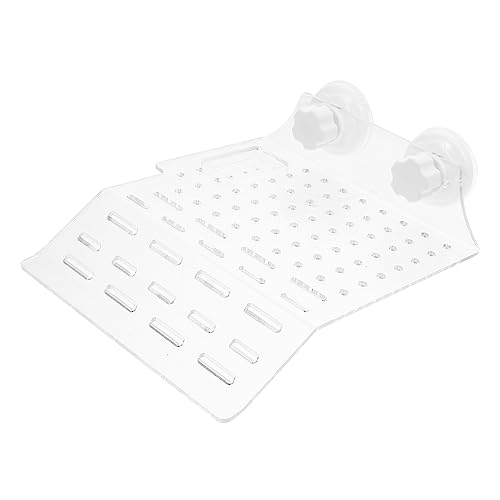 EXAOMBLE Pet Turtle Supplies Große Acryl-sonnenplattform Für Schildkröten Schwimmendes Dock Durch Einfache Cup-Installation von EXAOMBLE