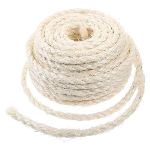 EXAOMBLE 1Rolle Natürliche Sisal Hanfseil für Katzenkratzbäume Austauschbares Kratzbaumseil Schneidbar für Katzenzubehör im Innenbereich Langlebig Verwenden EXAOMBLE 1Rolle Natürliche Sisal Hanfseil für Katzenkratzbäume Austauschbares Kratzbaumseil Schneidbar für Katzenzubehör im Innenbereich Langlebig Verwenden von EXAOMBLE