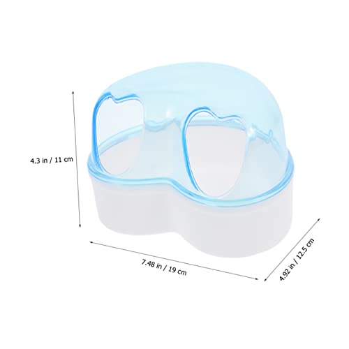 EXAOMBLE 1Satz Transparente Hamsterbadewanne Große Sandtoilette für Kleintiere Badezimmer für Hamster Rennmäuse und Meerschweinchen Design zu Reinigen EXAOMBLE 1Satz Transparente Hamsterbadewanne Große Sandtoilette für Kleintiere Badezimmer für Hamster Rennmäuse und Meerschweinchen Design zu Reinigen von EXAOMBLE