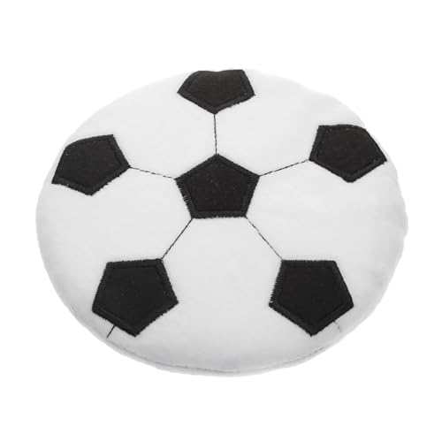EXAOMBLE 1Stück Fußballförmiges Haustier Plüsch Hundefrisbee für Interaktives mit Kindern für Außen und Innenspiele Fördert die Bindung zwischen Haustier und Besitzer EXAOMBLE 1Stück Fußballförmiges Haustier Plüsch Hundefrisbee für Interaktives mit Kindern für Außen und Innenspiele Fördert die Bindung zwischen Haustier und Besitzer von EXAOMBLE