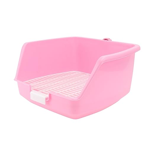 EXAOMBLE 1Stück Toilette für Kleintiere Kompaktes Design rutschfest und Geräumig für Meerschweinchen und Chinchillas Innen und Außenbereiche EXAOMBLE 1Stück Toilette für Kleintiere Kompaktes Design rutschfest und Geräumig für Meerschweinchen und Chinchillas Innen und Außenbereiche von EXAOMBLE
