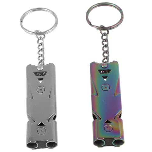 EXAOMBLE 2 Stück Hundepfeife für Training Outdoor Tragbare Signalpfeife für Vögel und Haustiere für Camping und Notfälle Leicht und Langlebig EXAOMBLE 2 Stück Hundepfeife für Training Outdoor Tragbare Signalpfeife für Vögel und Haustiere für Camping und Notfälle Leicht und Langlebig von EXAOMBLE