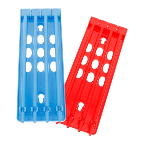 EXAOMBLE 2 Stück Tauben Beinring Halter Bunter Geflügel Fußring Organizer für Hühner und Küken Aufbewahrung für Fußringe Platzsparendes Design Einfach Aufzuhängen von EXAOMBLE
