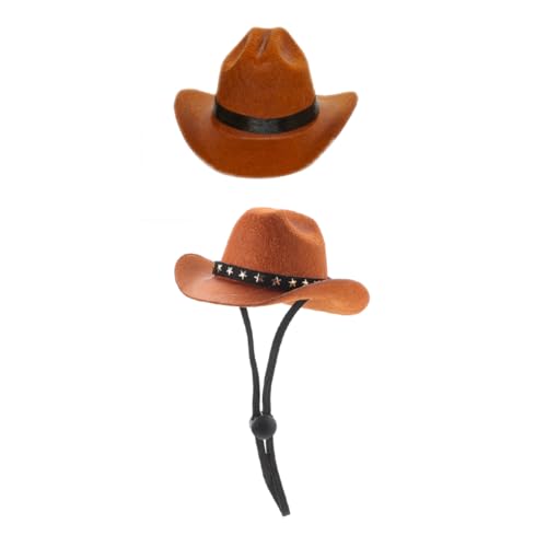 EXAOMBLE 2 Stück Verstellbare Haustier Cowboy Hüte für Katzen und Hunde Leichte Party Kopfbedeckung mit Schwarzem Band und Sternen Atmungsaktiv Hautfreundlich S EXAOMBLE 2 Stück Verstellbare Haustier Cowboy Hüte für Katzen und Hunde Leichte Party Kopfbedeckung mit Schwarzem Band und Sternen Atmungsaktiv Hautfreundlich S von EXAOMBLE
