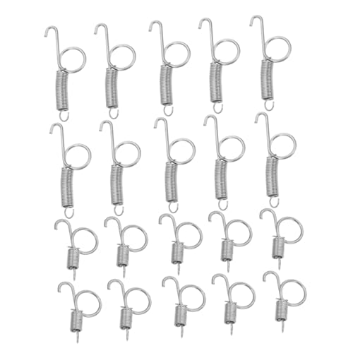 EXAOMBLE 20Pcs Festfeder Kaninchen Käfig Tür Quelle Haken Vogel Käfig Hasenfuttermittel Papageien Käfig Vogelfutterhöhle Haustier Käfig Tür Haken Hasen Käfig Pet Cage Accessoires EXAOMBLE 20Pcs Festfeder Kaninchen Käfig Tür Quelle Haken Vogel Käfig Hasenfuttermittel Papageien Käfig Vogelfutterhöhle Haustier Käfig Tür Haken Hasen Käfig Pet Cage Accessoires von EXAOMBLE