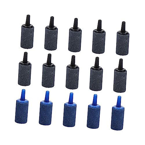 EXAOMBLE 20Stücke Aquarium Luftstein Blasendiffusor für Sauerstoffversorgung Aquarien und Teichen für Blaue und Graue Steine Langlebig und Effizient EXAOMBLE 20Stücke Aquarium Luftstein Blasendiffusor für Sauerstoffversorgung Aquarien und Teichen für Blaue und Graue Steine Langlebig und Effizient von EXAOMBLE