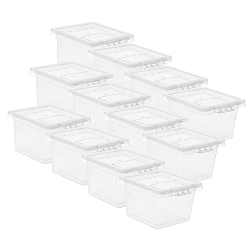 EXAOMBLE 20er-Box Futterbox Für Haustiere Fütterung Vivarium Reptil Schildkrötengehege Klein Zucht Schildkrötenhaus Wächter Schildkröten-Aquarium Futterbehälter Pp Transparent EXAOMBLE 20er-Box Futterbox Für Haustiere Fütterung Vivarium Reptil Schildkrötengehege Klein Zucht Schildkrötenhaus Wächter Schildkröten-Aquarium Futterbehälter Pp Transparent von EXAOMBLE