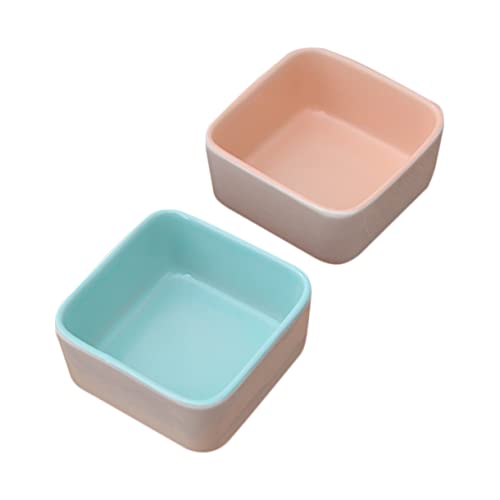 EXAOMBLE 2Stücke Keramische Hamster Fütterungsschalen im Multifunktionale Futter und Wasserschalen für Chinchillas und Andere Kleintiere und Spülmaschinenfest EXAOMBLE 2Stücke Keramische Hamster Fütterungsschalen im Multifunktionale Futter und Wasserschalen für Chinchillas und Andere Kleintiere und Spülmaschinenfest von EXAOMBLE
