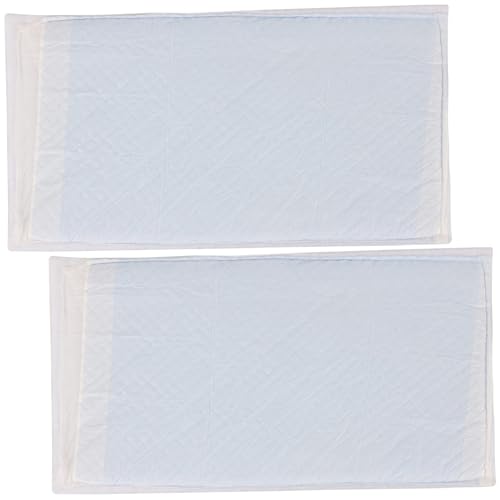 EXAOMBLE 2stücke Pads Für Hunde Und Katzen Einweg- -Pads Super Absorbent Für Welpen Atmungsaktives Baumwollgewebe Geeignet Für Kleintiere Wie Meerschweinchen Ratten Hamster Chinchillas von EXAOMBLE